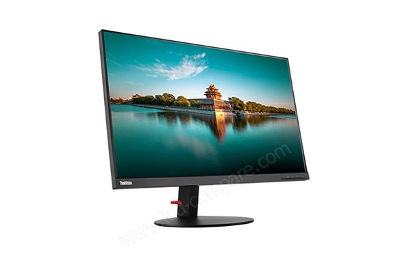 LENOVO ThinkVision P27h-10 - Vue 3/4 gauche