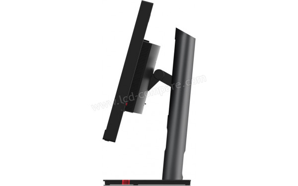 LENOVO ThinkVision P27pz-30 - Vue de profil bascul&eacute; vers l'arri&egrave;re