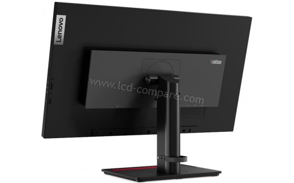 LENOVO ThinkVision P27q-20 - Vue 3/4 arri&egrave;re