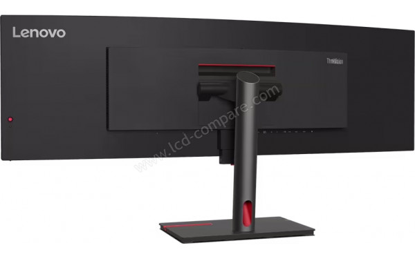 LENOVO ThinkVision P49w-30 - Vue 3/4 arri&egrave;re