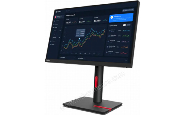 LENOVO ThinkVision T22i-30 - Vue 3/4 droite