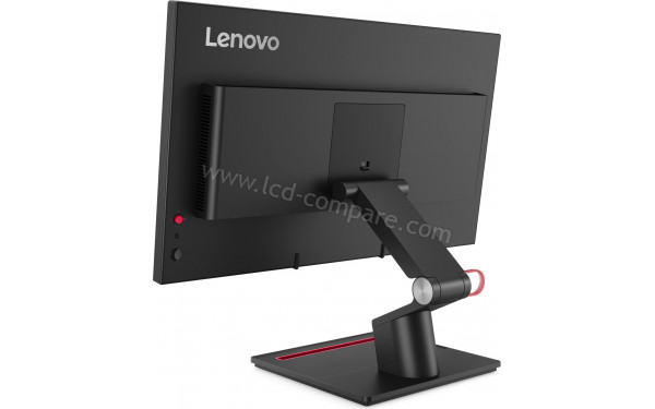 LENOVO ThinkVision T24D-4t - Vue 3/4 arri&egrave;re