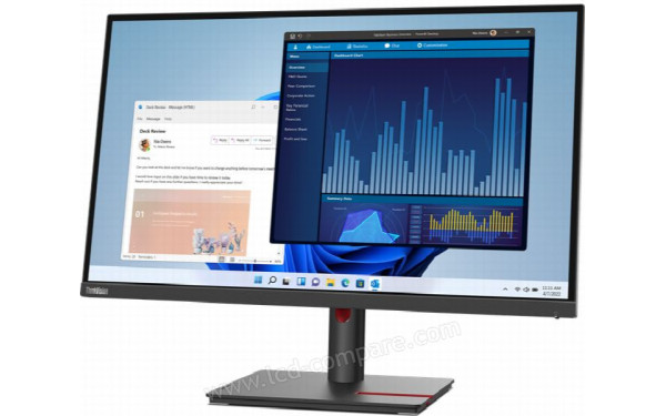 LENOVO ThinkVision T27p-30 - Vue 3/4 droite
