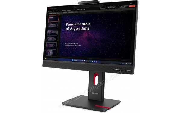 LENOVO ThinkCentre Tiny-in-One 24 Gen6 - Vue 3/4 droite