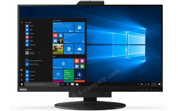 LENOVO ThinkCentre Tiny-in-One 27 - Vue de face