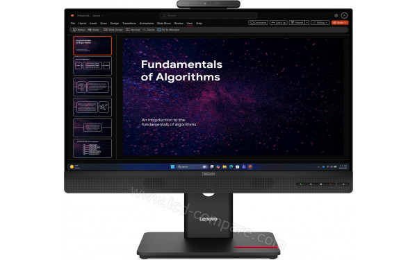 LENOVO ThinkCentre Tiny-in-One 24 Touch Gen6 - Vue de face