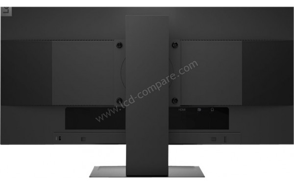 LENOVO ThinkVision E24q-20 - Vue de l'arri&egrave;re