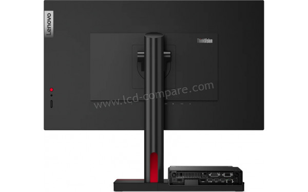 LENOVO ThinkCentre TIO Flex 27i - Vue de l'arri&egrave;re