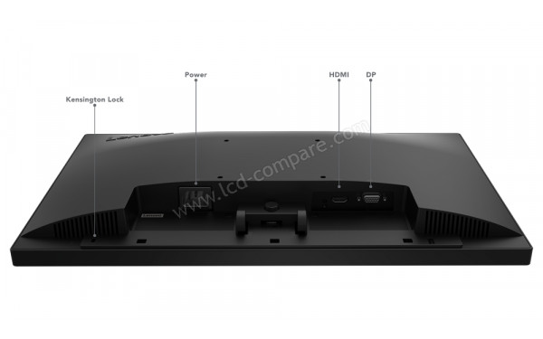 LENOVO ThinkVision E20-30 - Connectiques