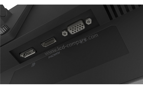 LENOVO ThinkVision E24-20 - Connectiques