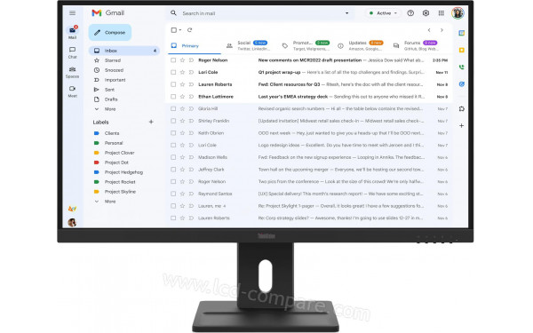 LENOVO ThinkVision E27-40 - Vue de face