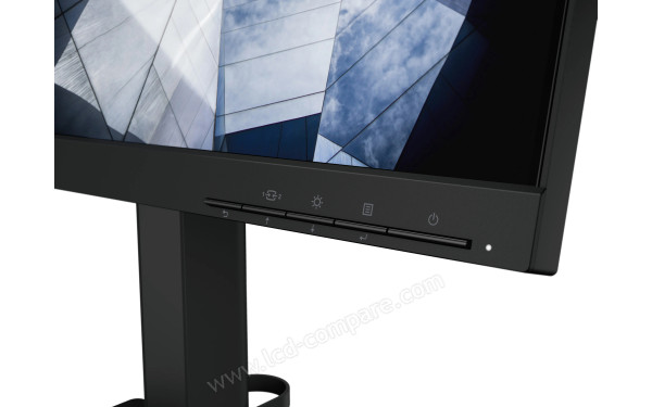 LENOVO ThinkVision P24h-2L - Zoom sur les boutons de commandes