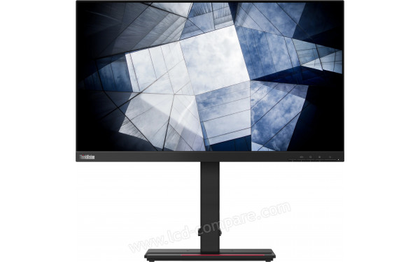 LENOVO ThinkVision P24h-2L - Vue de face (hauteur diff&eacute;rente)