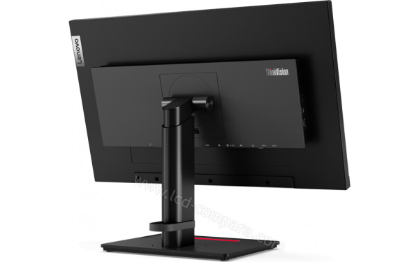 LENOVO ThinkVision P24h-2L - Vue 3/4 arri&egrave;re