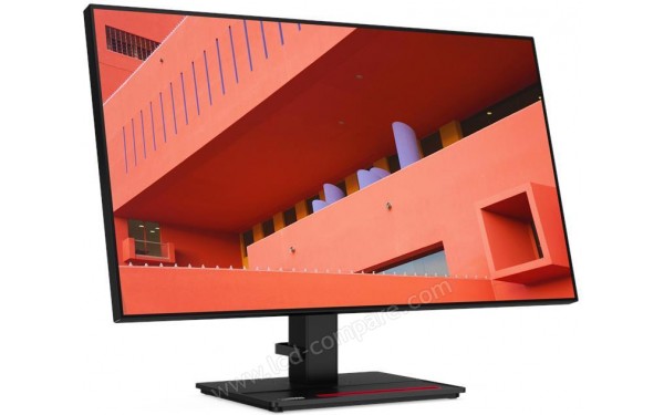 LENOVO ThinkVision P27h-20 - Vue 3/4 gauche