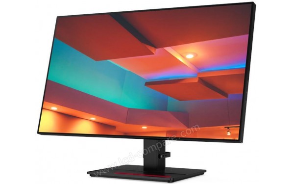 LENOVO ThinkVision P27h-20 - Vue 3/4 droite