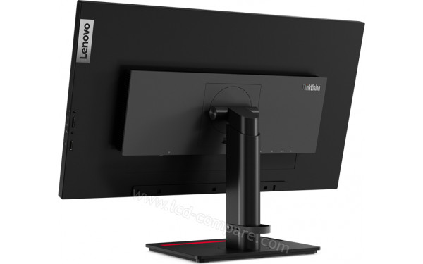 LENOVO ThinkVision P27h-20 - Vue 3/4 arri&egrave;re