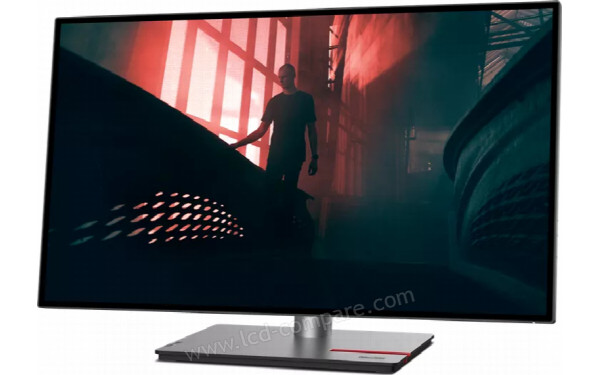 LENOVO ThinkVision P27h-30 - Vue 3/4 droite