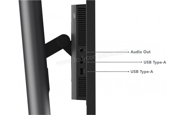 LENOVO ThinkVision P27q-30 - Vue de profil gauche