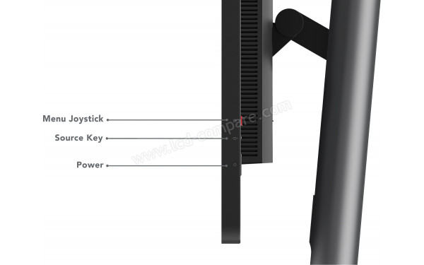 LENOVO ThinkVision P27q-30 - Vue de profil droit