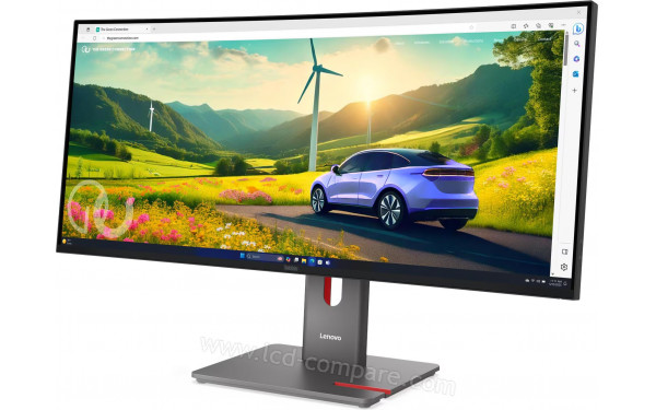 LENOVO ThinkVision P34WD-40 - Vue 3/4 droite