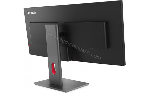 LENOVO ThinkVision P34WD-40 - Vue 3/4 arri&egrave;re