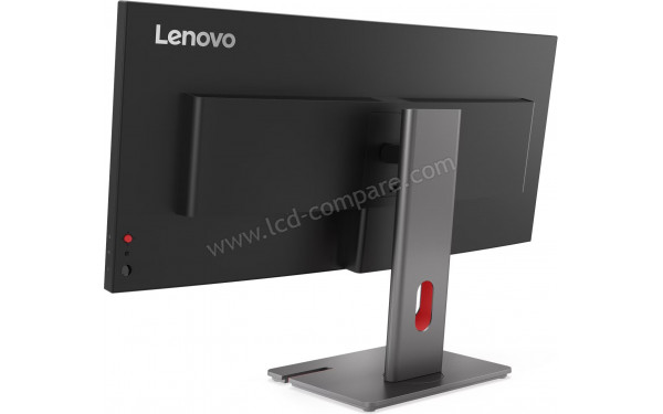 LENOVO ThinkVision P34WD-40 - Vue 3/4 arri&egrave;re