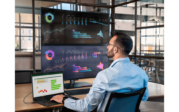 LENOVO ThinkVision P40W-20 - Mise en situation