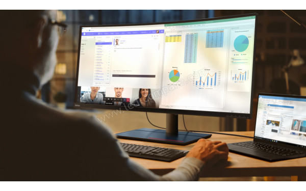 LENOVO ThinkVision P40W-20 - Mise en situation