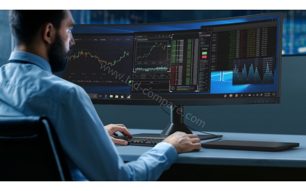 LENOVO ThinkVision P44w-10 Audio - Mise en situation