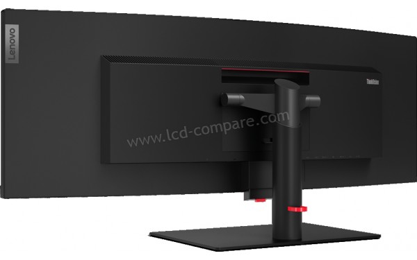 LENOVO ThinkVision P44w-10 - Vue 3/4 arri&egrave;re