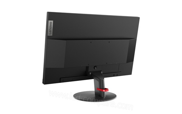 LENOVO ThinkVision S22e-19 - Vue 3/4 gauche de l'arri&egrave;re