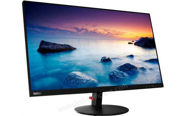 LENOVO ThinkVision S28u-10 - Vue 3/4 gauche