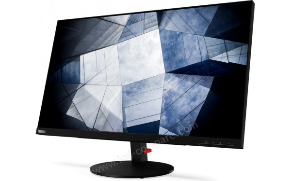 LENOVO ThinkVision S28u-10 - Vue 3/4 droite