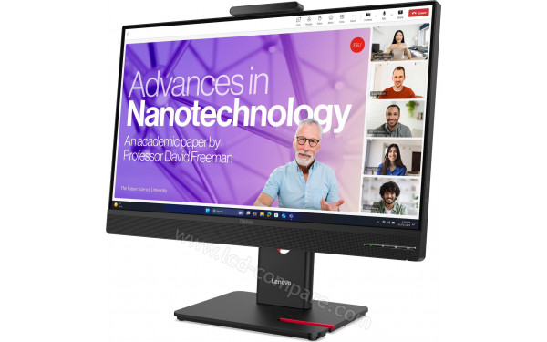 LENOVO ThinkVision T24-4v - Vue 3/4 droite