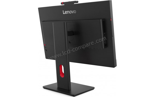 LENOVO ThinkVision T24D-4v - Vue 3/4 arri&egrave;re