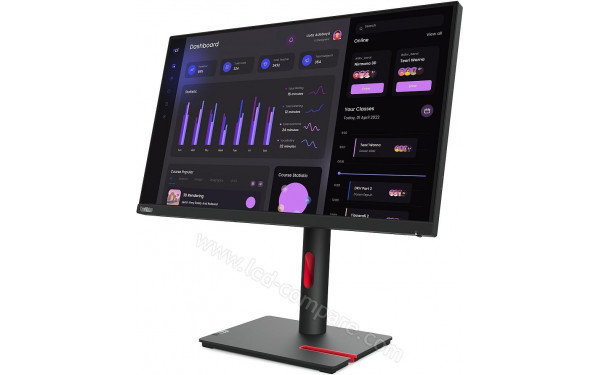 LENOVO ThinkVision T24i-30 - Vue 3/4 droite