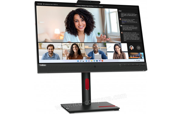 LENOVO ThinkVision T24mv-30 - Vue 3/4 gauche