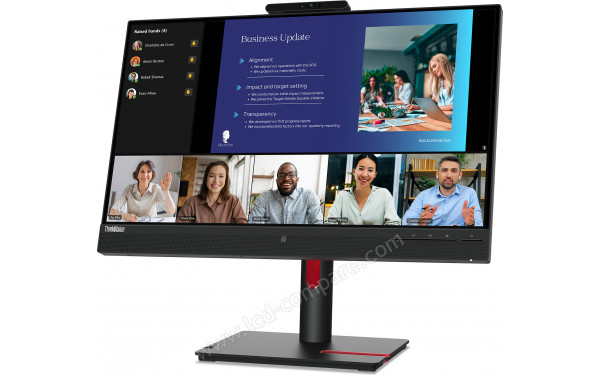 LENOVO ThinkVision T24v-30 - Vue 3/4 droite
