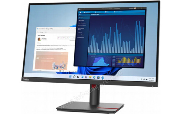 LENOVO ThinkVision T27h-30 - Vue 3/4 droite