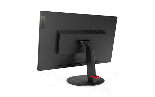 LENOVO ThinkVision T27i-10 - Vue 3/4 gauche vue de l'arri&egrave;re