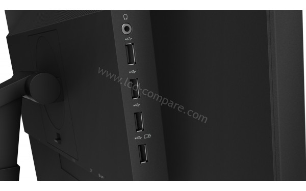 LENOVO ThinkVision T27p-10 - Connectiques c&ocirc;t&eacute;