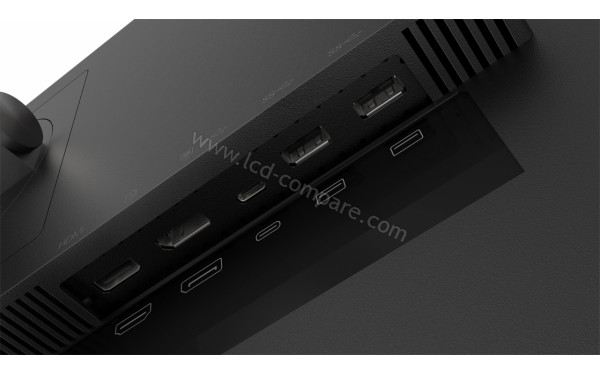 LENOVO ThinkVision T27q-20 - Connectiques &agrave; l'arri&egrave;re