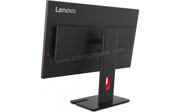 LENOVO ThinkVision T27QD-40 Webcam - Vue 3/4 arri&egrave;re