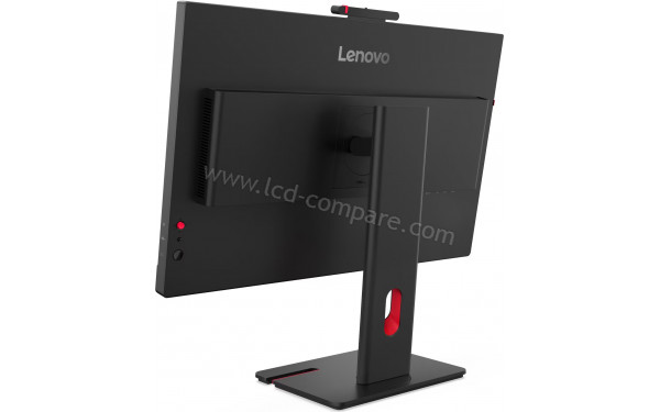LENOVO ThinkVision T27QD-4v - Vue 3/4 arri&egrave;re