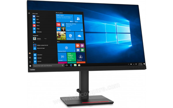 LENOVO ThinkVision T32h-20 - Vue 3/4 gauche
