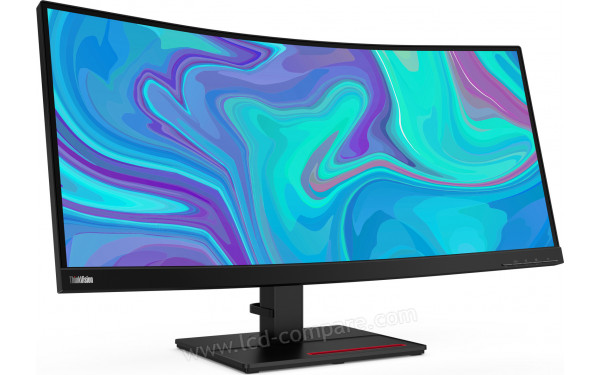 LENOVO ThinkVision T34w-20 - Vue 3/4 gauche