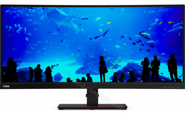 LENOVO ThinkVision T34w-20 - Vue de face