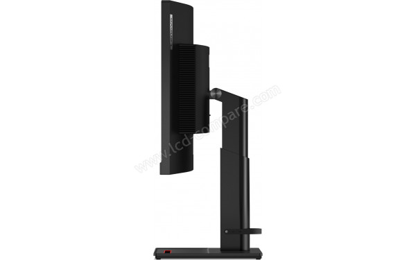 LENOVO ThinkVision T34w-20 - Vue de profil droit (hauteur diff&eacute;rente)