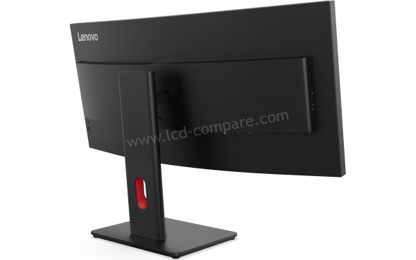 LENOVO ThinkVision T34WD-40 - Vue 3/4 arri&egrave;re